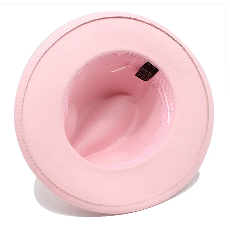 New Fedora Hat For Women Winter Elegant Fashion Formal Wedding Decorate Church Cap Panama Party Jazz Hat chapeau femme