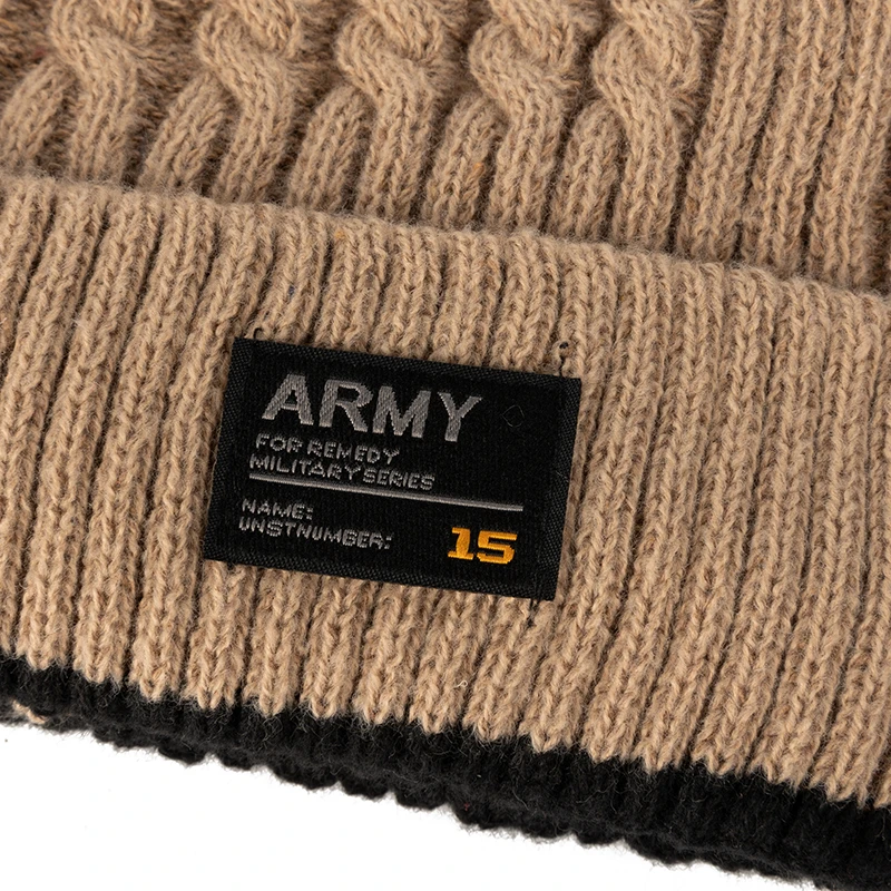Unisex Winter Beanie Hat for Men Knitted Hat Cycling Caps Beanie Women Thick Bonnet Hats Skullies Warm Sports Hats