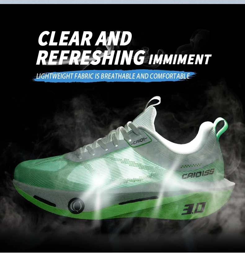 Running Shoes Carbon Board Speciality Marathon Men Sports Breathable Lightweight Women’s Comfortable Athletic Nonskid Sneakers