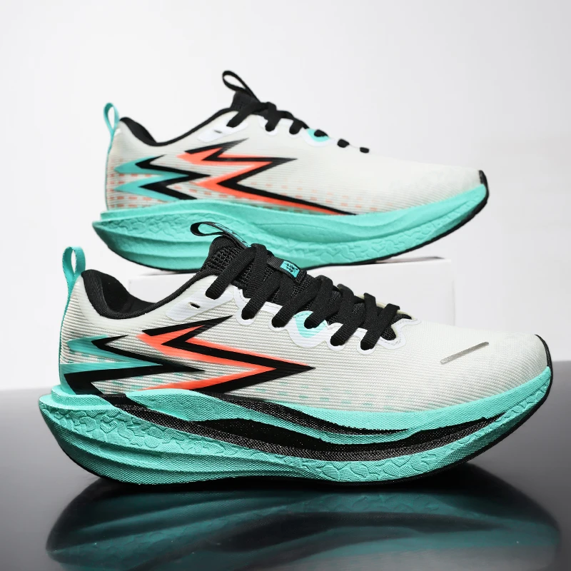 Marathon Men Running Shoes Carbon Board Speciality Sports Breathable Lightweight Women’s Comfortable Chunta Athletic Sneakers