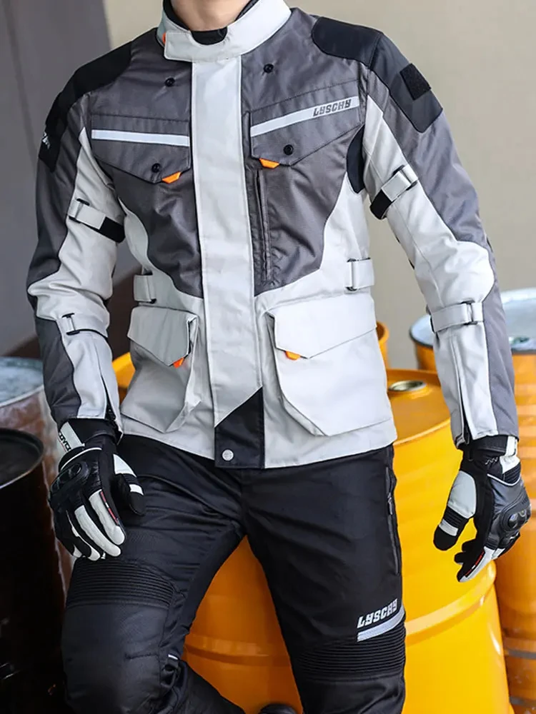 Motorcycle Jacket Off-Road Race Cycling Jerseys Winter Warm Coat Motorcycle Outdoor Travel Sports Jacket Cycling Equipment
