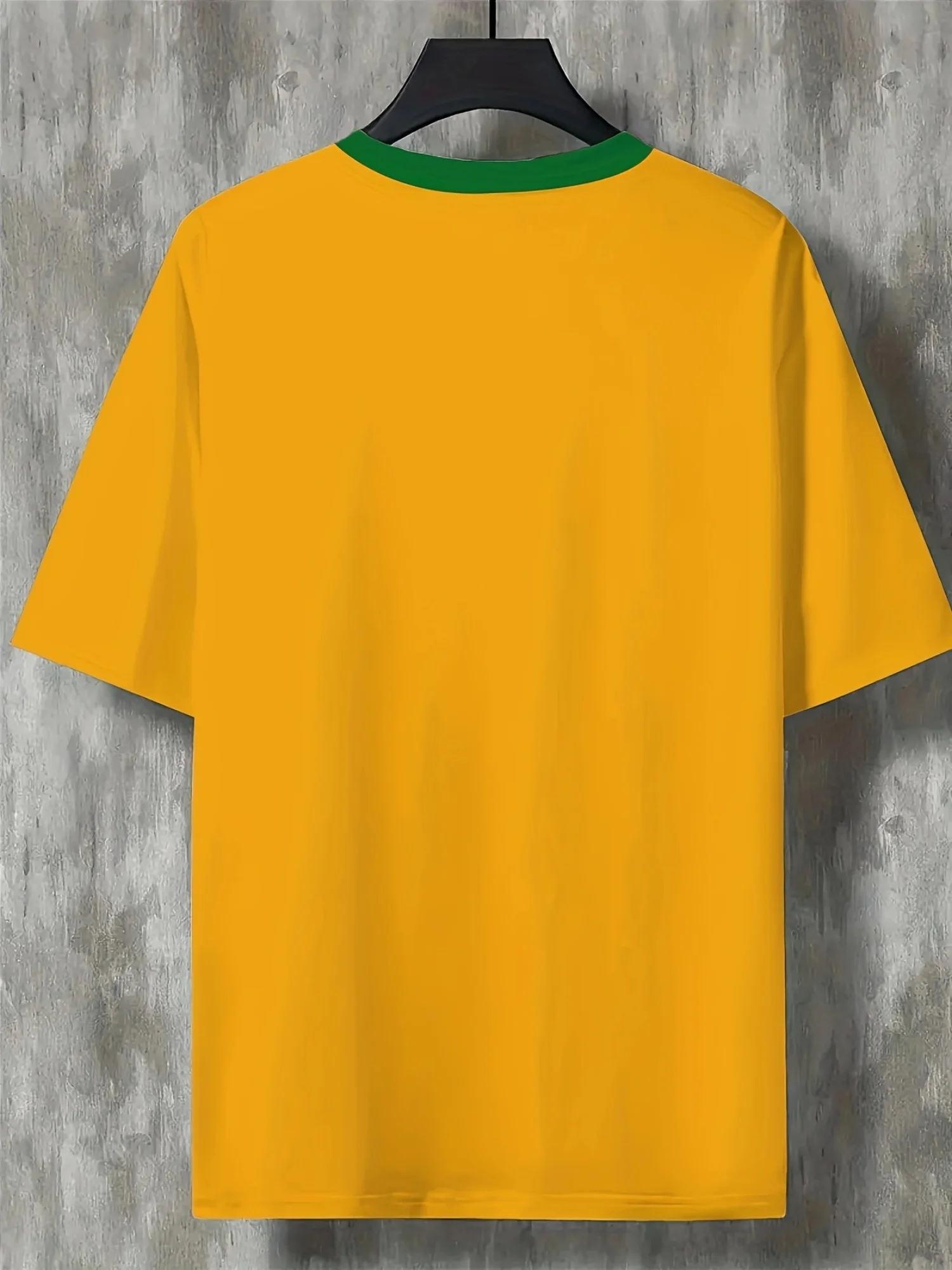 Summer Men’s T-shirt with Brazilian print crewneck Casual and comfortable T-shirt as a gift Outdoor short-sleeved summer T-shirt