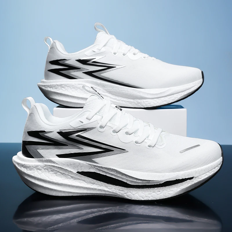 Marathon Men Running Shoes Carbon Board Speciality Sports Breathable Lightweight Women’s Comfortable Chunta Athletic Sneakers