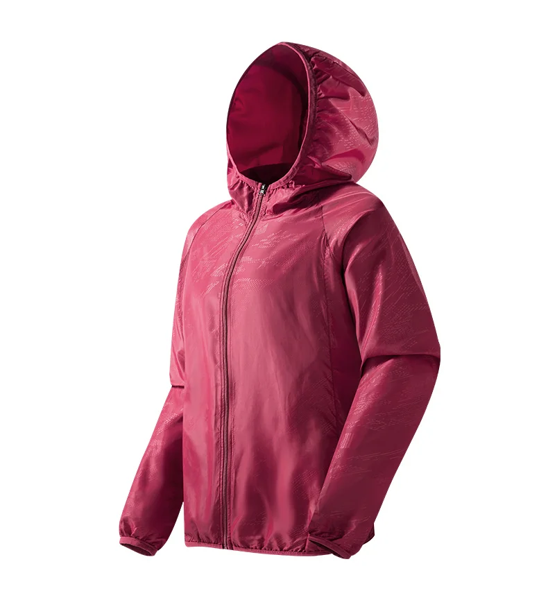 JNLN Men Women Waterproof Hiking Jacket Quick Dry Sun Protection Windbreaker Unisex Camping Climbing Outdoor Sports Rain Coat