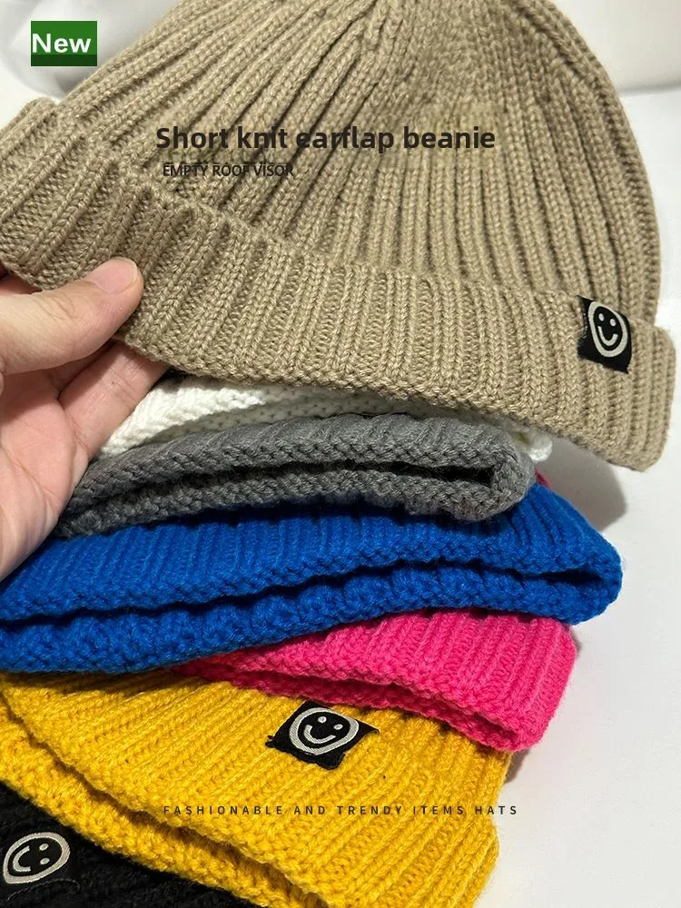 Fashion Hip Hop Beanie Knitted Hat Men Skullcap Women Winter Warm Brimless Baggy Melon Cap Cuff Docker Fisherman Beanies Hats