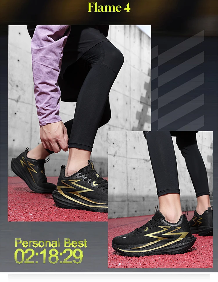 Marathon Men Running Shoes Carbon Board Speciality Sports Breathable Lightweight Women’s Comfortable Chunta Athletic Sneakers