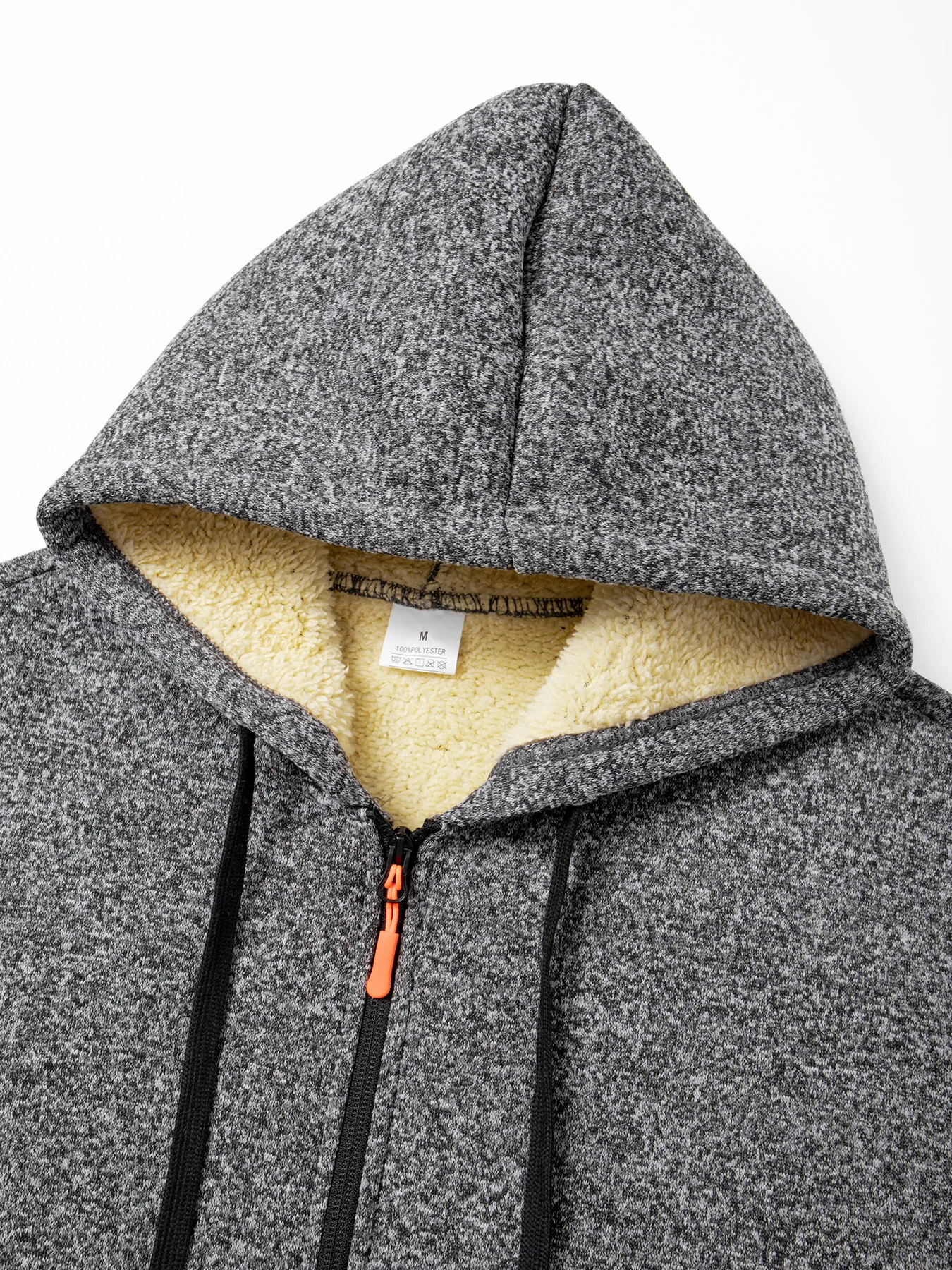 Winter Men’s Thickened Jacket Hoodies Long Sleeve Sweatshirts Outdoor Warm Zipper Cardigan Streetwear Mens Oversize Jacket Coat
