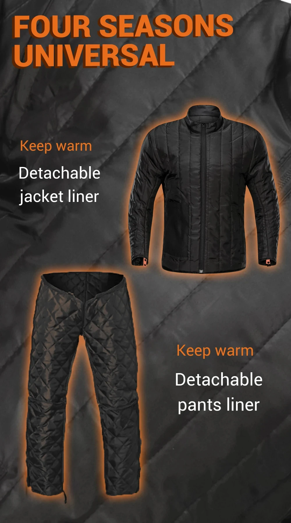 Motorcycle Jacket Off-Road Race Cycling Jerseys Winter Warm Coat Motorcycle Outdoor Travel Sports Jacket Cycling Equipment