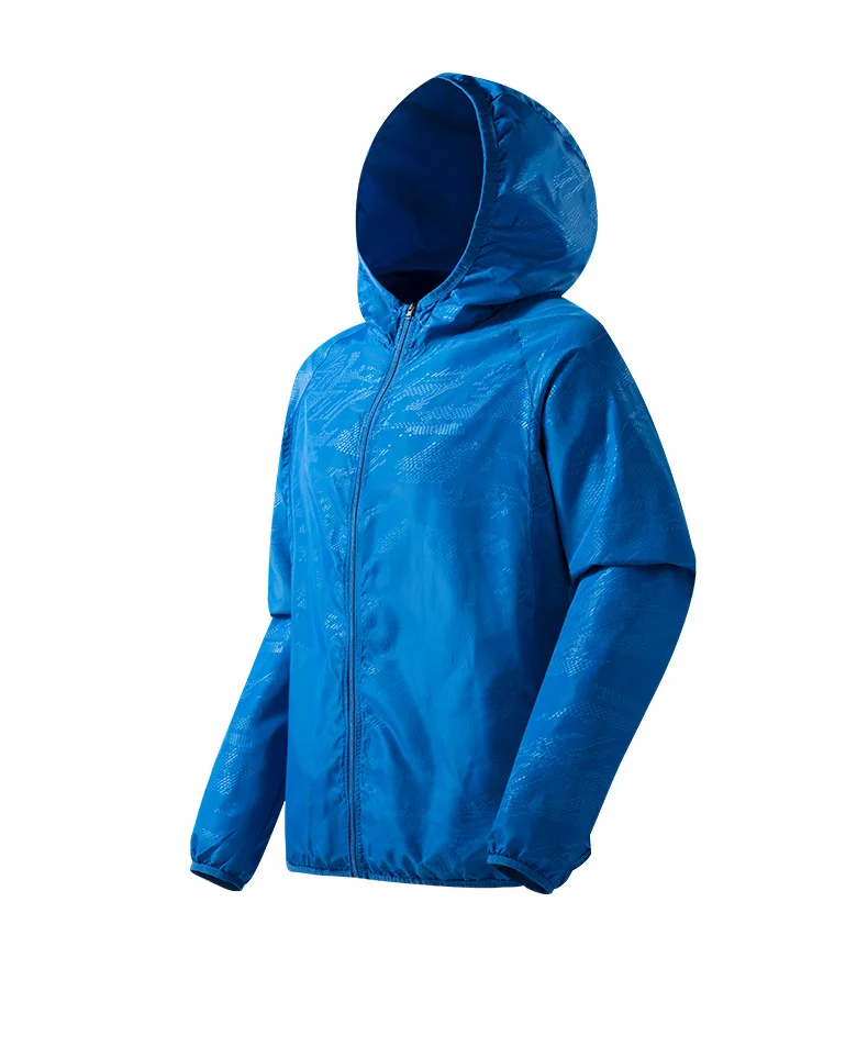 JNLN Men Women Waterproof Hiking Jacket Quick Dry Sun Protection Windbreaker Unisex Camping Climbing Outdoor Sports Rain Coat