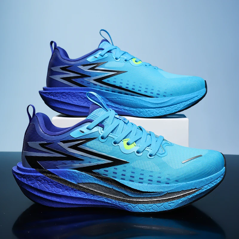 Marathon Men Running Shoes Carbon Board Speciality Sports Breathable Lightweight Women’s Comfortable Chunta Athletic Sneakers