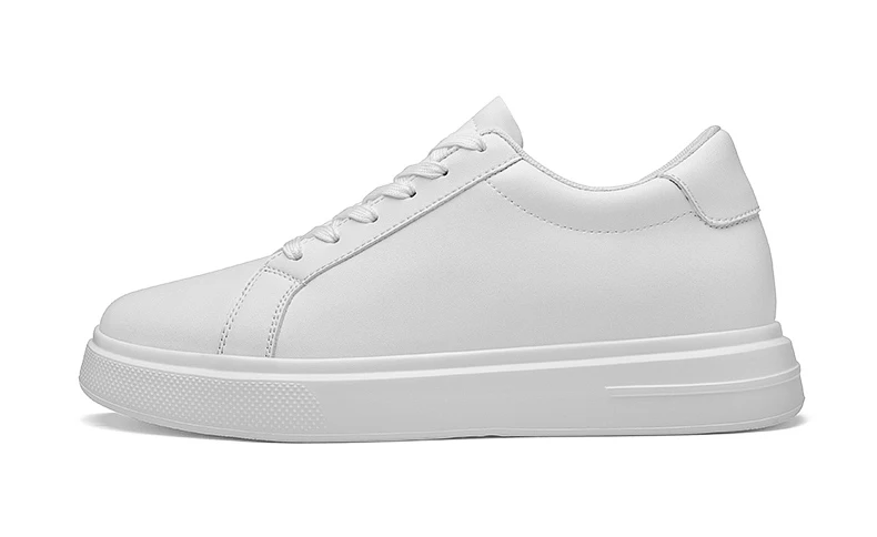 New Men’s Sneakers Elevator Shoes Heightening Height Increase Insole 6-10CM High Heels Shoes Leather Sport Shoes Men Shoes