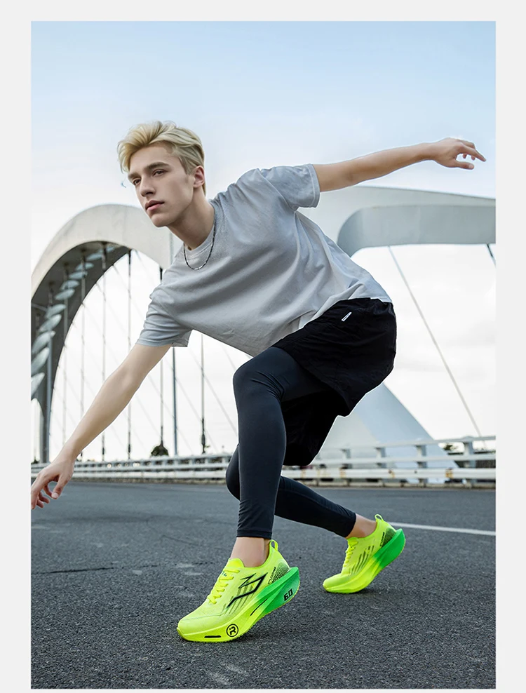 2025 Men’s Sports Shoes Carbon Board 6.0 Racing Marathon Stable Rebound Wear-resistant Men’s Running Shoes Training Jogging Shoe