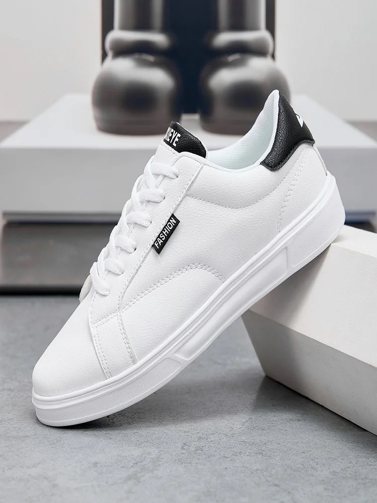 Men Shoes Comfortable Casual For Women White Leather Sneakers Lightweight Walking Flat Outdoor Sport Running Tennis zapatillas