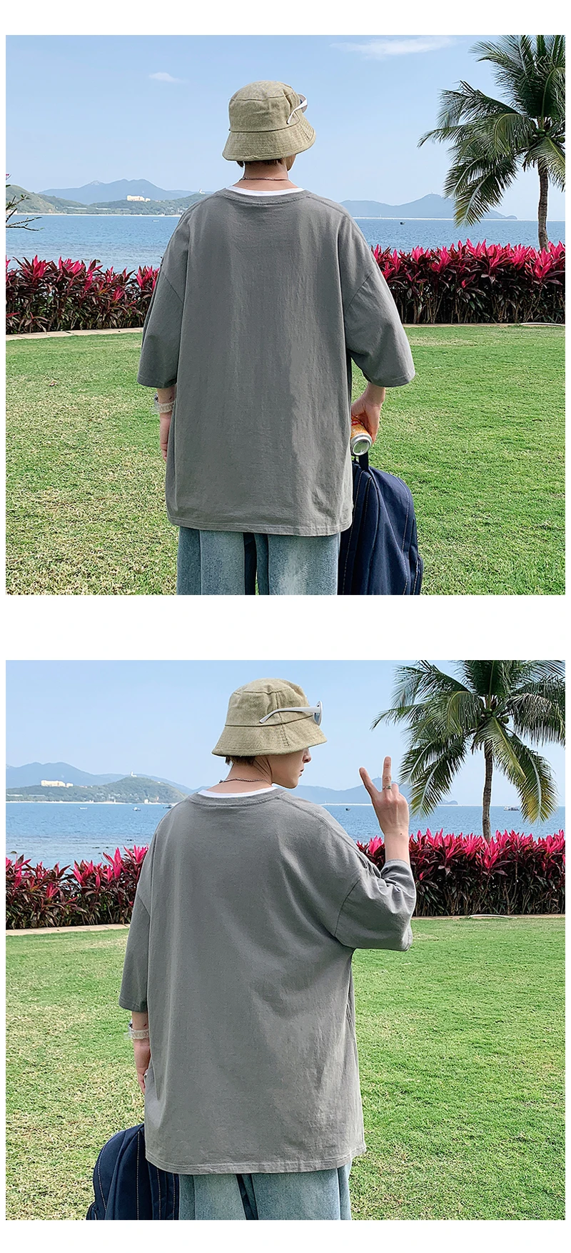 Oversized Summer Short Sleeve Men’s T Shirt New Fashion Solid Loose O-Neck T Shirts Mens Cotton Hip Hop Streetwear Top Tees 5XL