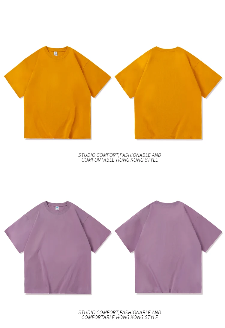 Oversized Summer Short Sleeve Men’s T Shirt New Fashion Solid Loose O-Neck T Shirts Mens Cotton Hip Hop Streetwear Top Tees 5XL