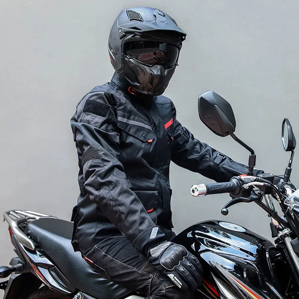 Motorcycle Jacket Off-Road Race Cycling Jerseys Winter Warm Coat Motorcycle Outdoor Travel Sports Jacket Cycling Equipment