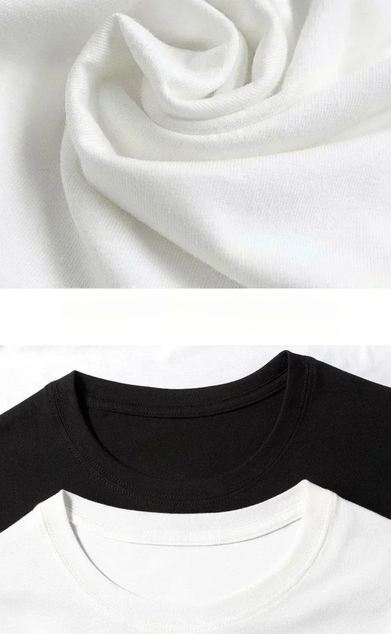 WHITE BOY OF THE YEAR T Shirts Cotton Print T-shirt Retro Casual Streetwear Vintage Tee Fashion Loose Cotton Unisex