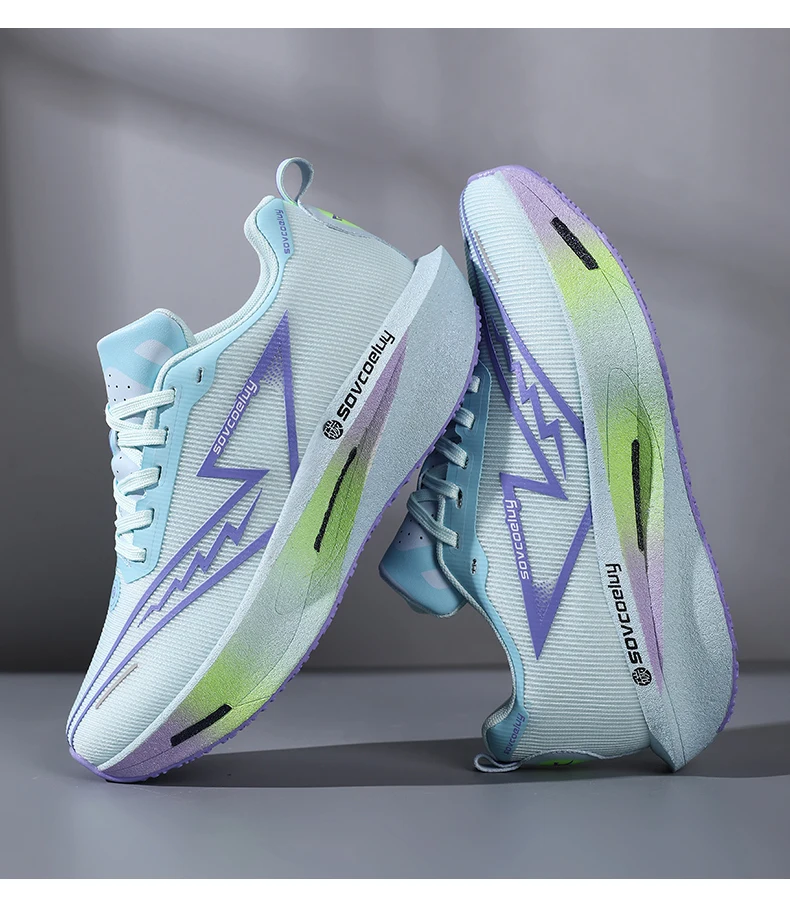 Running Shoes Carbon Board Speciality Marathon Men Sports Breathable Lightweight Women’s Comfortable Athletic Nonskid Sneakers