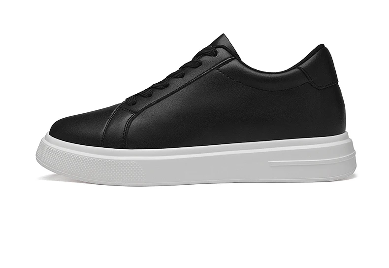 New Men’s Sneakers Elevator Shoes Heightening Height Increase Insole 6-10CM High Heels Shoes Leather Sport Shoes Men Shoes