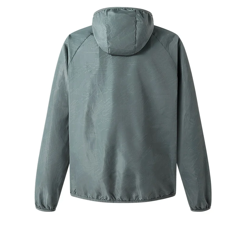 JNLN Men Women Waterproof Hiking Jacket Quick Dry Sun Protection Windbreaker Unisex Camping Climbing Outdoor Sports Rain Coat