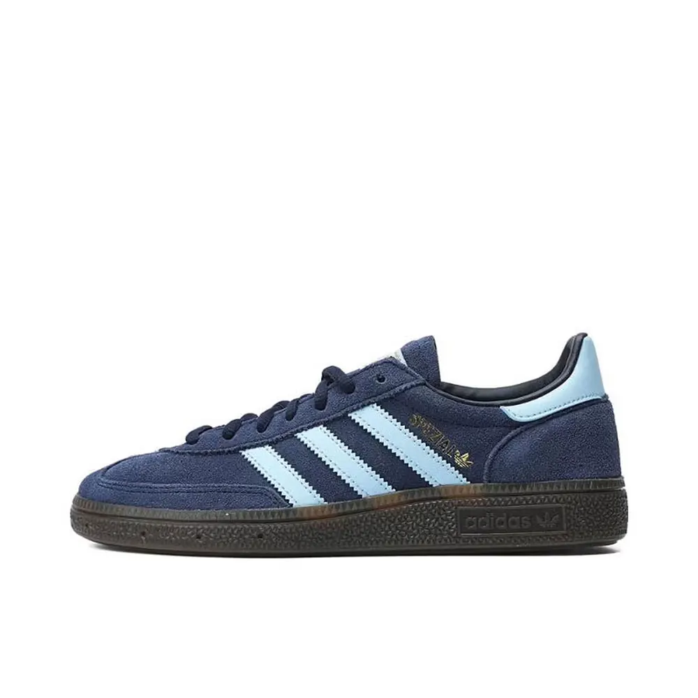 adidas Originals HANDBALL SPEZIAL Comfortable, Durable, Slip-Resistant Low-Top Sneakers Unisex Blue BD7633