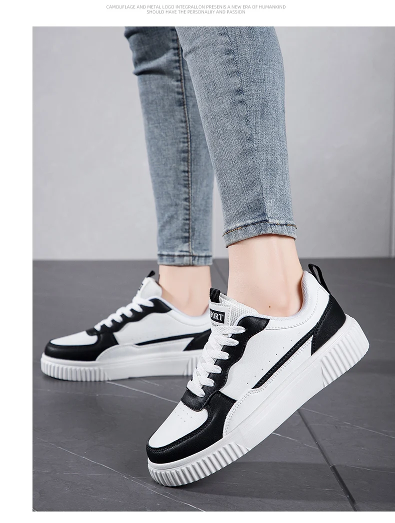 Fashion Women Casual Shoes Breathable Walking Flat Shoes Sneakers White Female Footwear Sports Running Outdoor Walking For Men