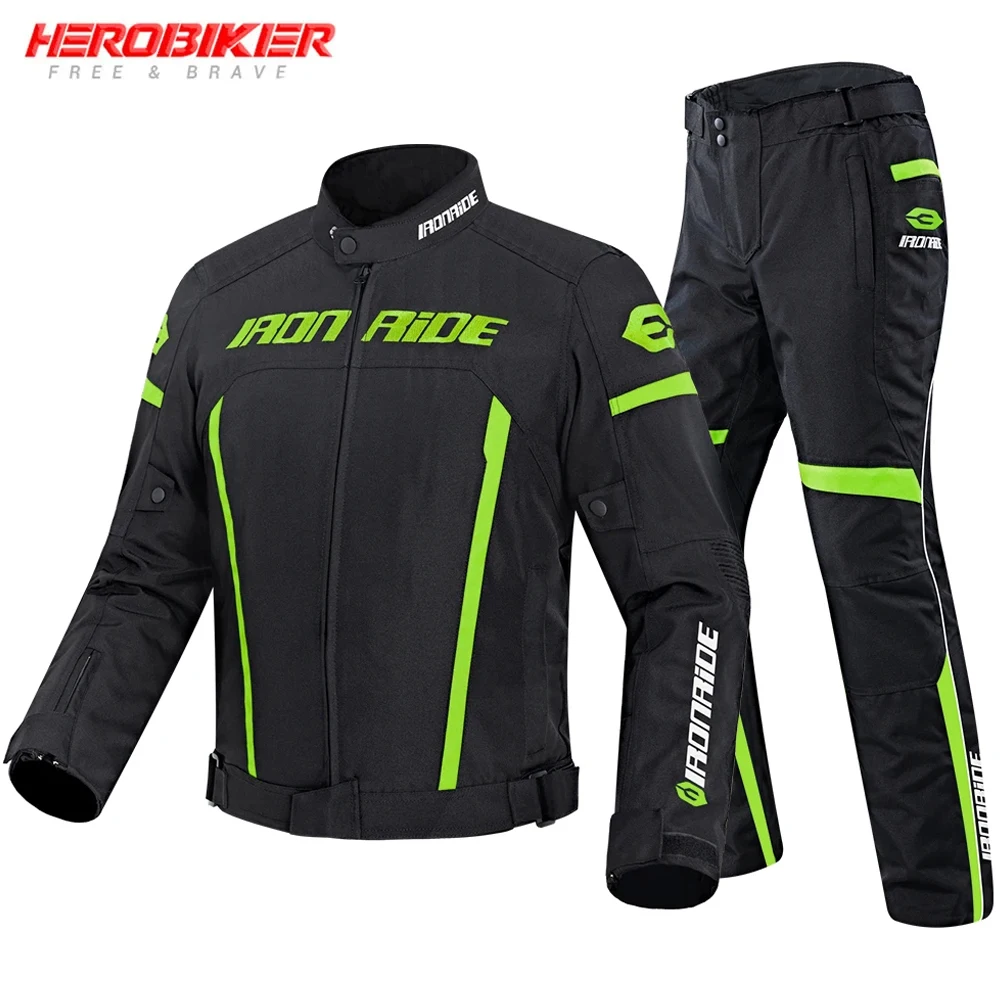 kf S2f37e25e656e44d299901bfeb586e726h.webp Waterproof Motorcycle Jacket Motorcross Jacket Pants Moto Jacket Windproof Riding Racing Motorbike Clothes With Protective Gear