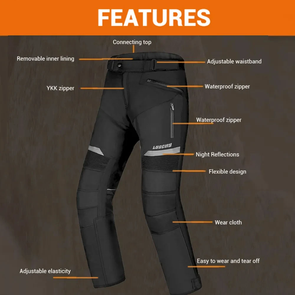 Motorcycle Jacket Off-Road Race Cycling Jerseys Winter Warm Coat Motorcycle Outdoor Travel Sports Jacket Cycling Equipment