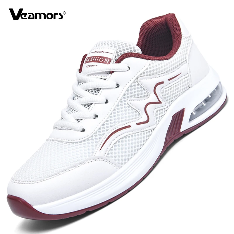 kf S6d1abfac8d02474dacc8d50e2ae3b0dap.webp Women Air Cushion Shock Absorption Running Shoes Breathable Anti-slip Lightweight Outdoor Gym Fitness Casual Daily Wear Sneakers