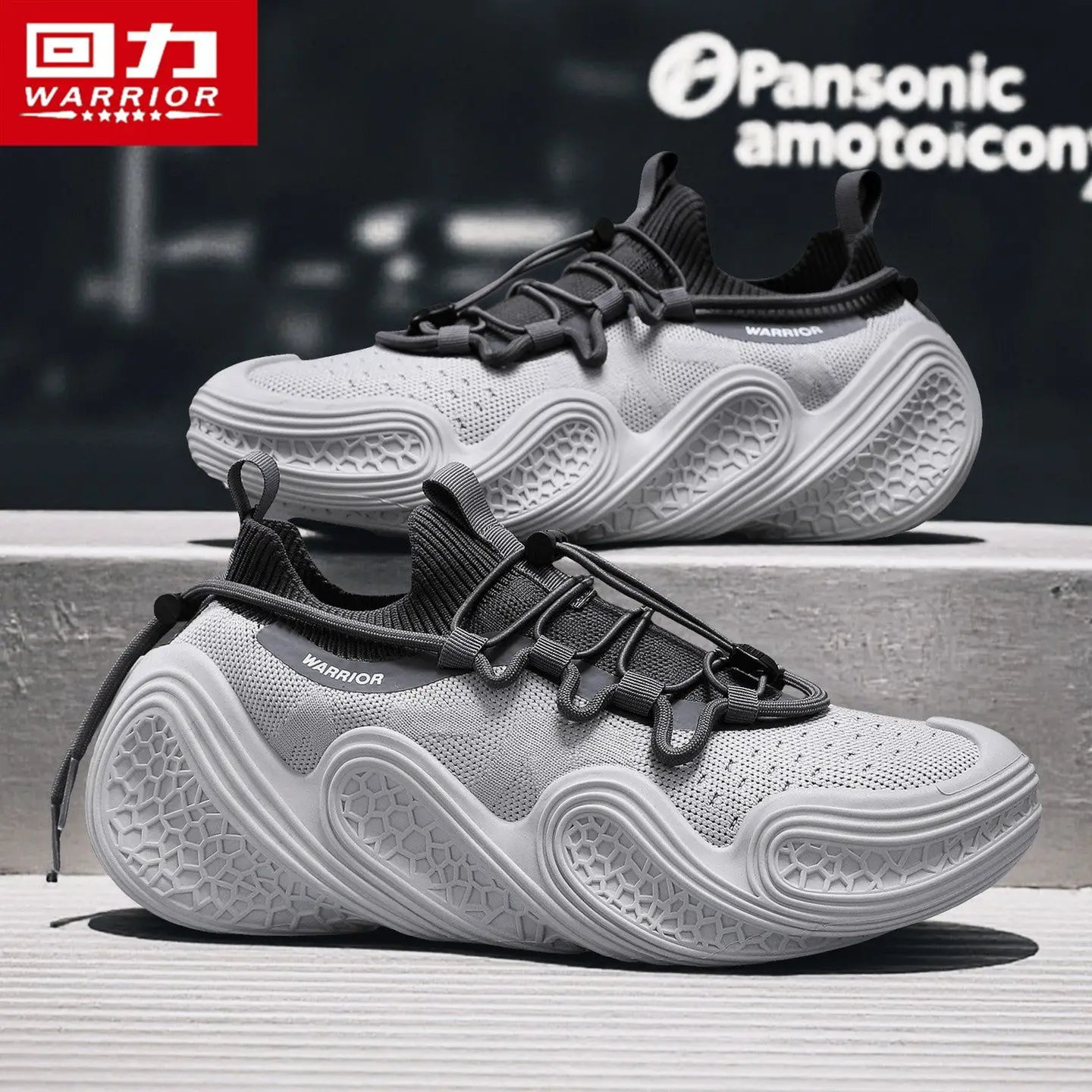 kf S725620f93b6b481fa2dc8e759c8f7bd3r.webp Warrior Original Brand Men’s Sneaker Trend Mesh Breathable Soft Design Sports Shoes Summer Walking Jogging Men Casual Shoes