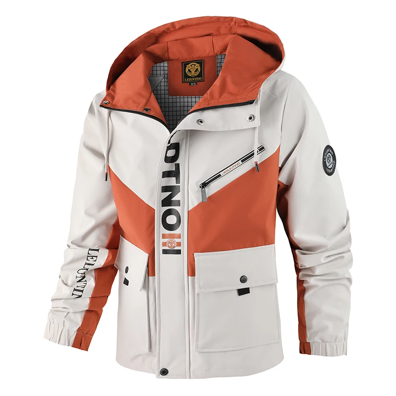 kf Sffc3cdc09591406195b4334eb3092a82K.webp Oversized Color-Block Tactical Jacket – Waterproof, Brand Logo Multi-Pocket, Heavy-Duty for Outdoor Exploration & Daily Fashion